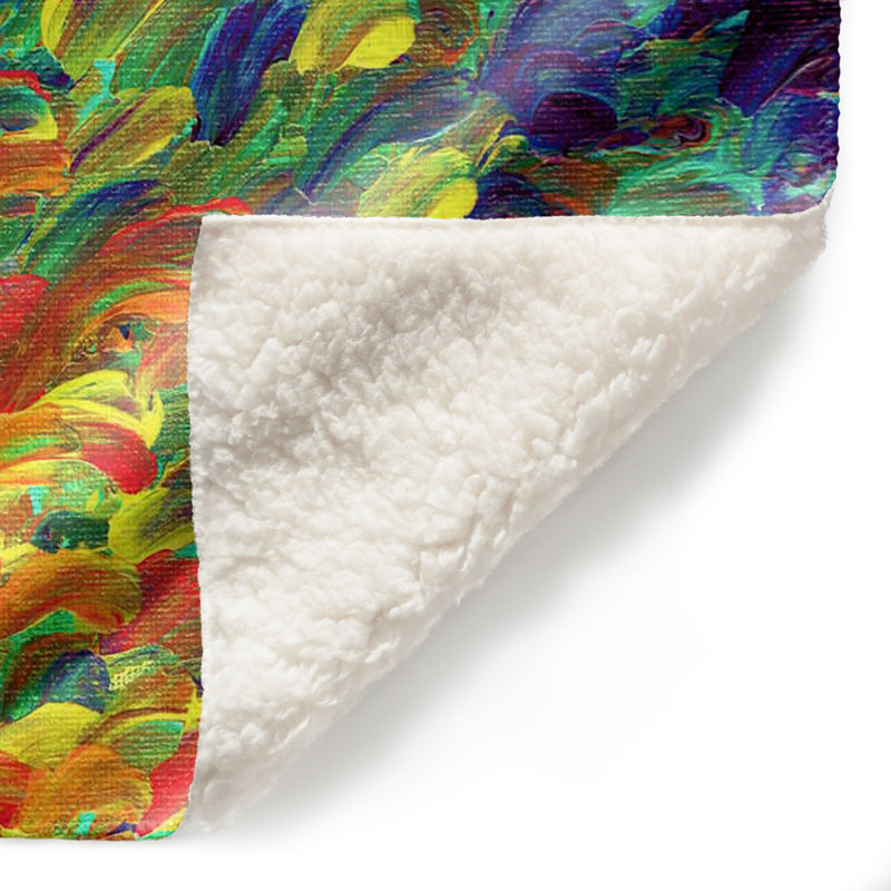 Suivre la couverture sherpa doux actuelle, l 51 po x L 60 po