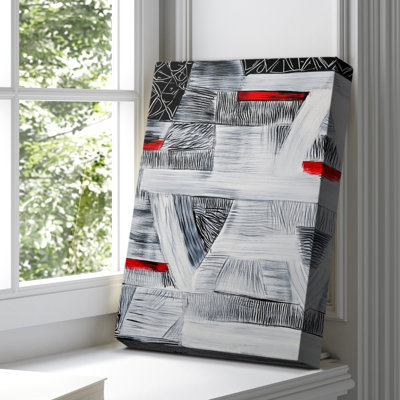 Toile tendue avec châssis abstrait CDXLVII