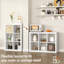 Bibliothèque de rangement - Tablette de présentation multifonctionnelle pour le salon, la chambre à coucher et le bureau personnel-1233830428-1216848953-1220370449