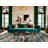 Washable Abstract Islands Hawaiian Area Rug-943552292