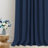 Birglinde Faux Linen Textured Thermal 100% Blackout Curtains for Bedroom Living Room Rod Pocket/Ring Clips-674800245-693244535