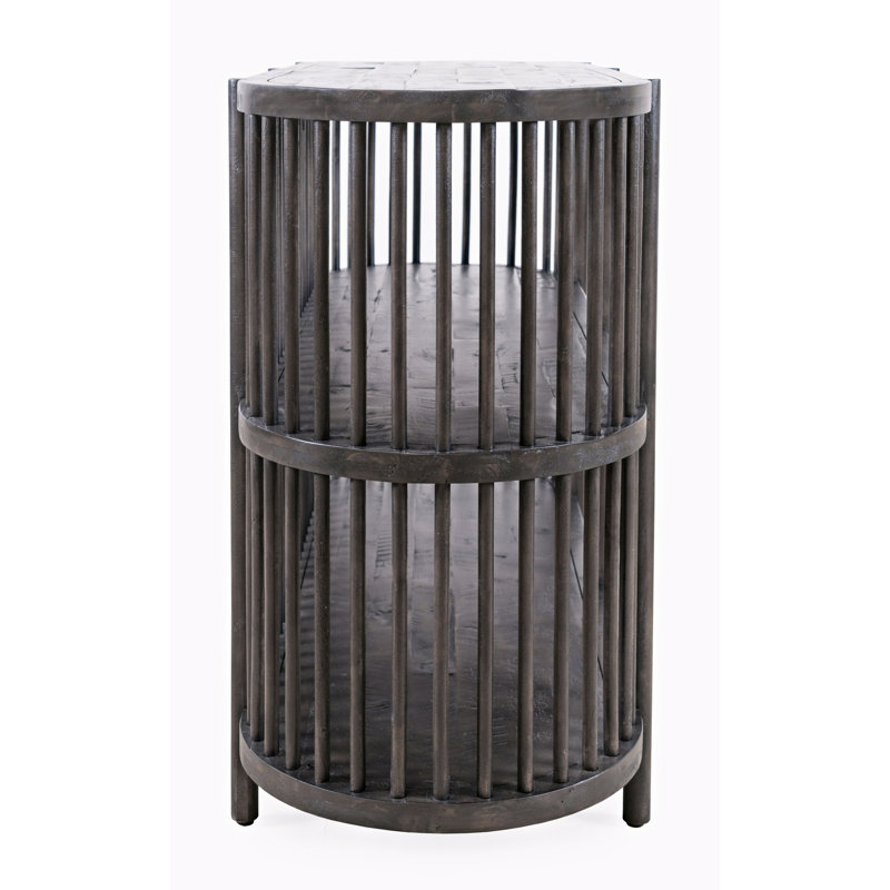 Charnock 72'' Wide Acacia Solid Wood, Black Wash, 32"H x 54"W x 18"D