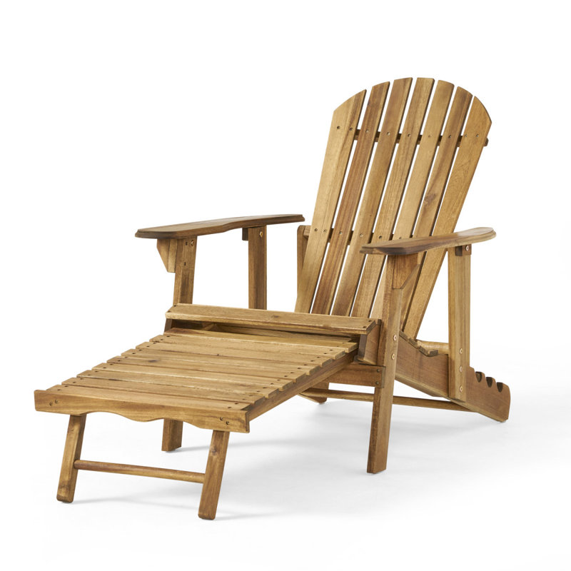 Fauteuil Adirondack en bois Outsunny