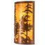 Applique murale en acier Tall Pines-98202155