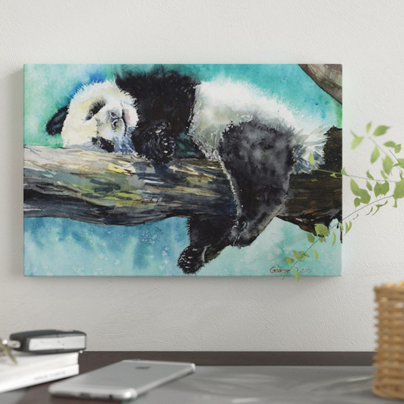 Relax Relax, impression sur toile, H 8 po x l 12 po x P 0,75 po, Toile tendue, Pas de tapis