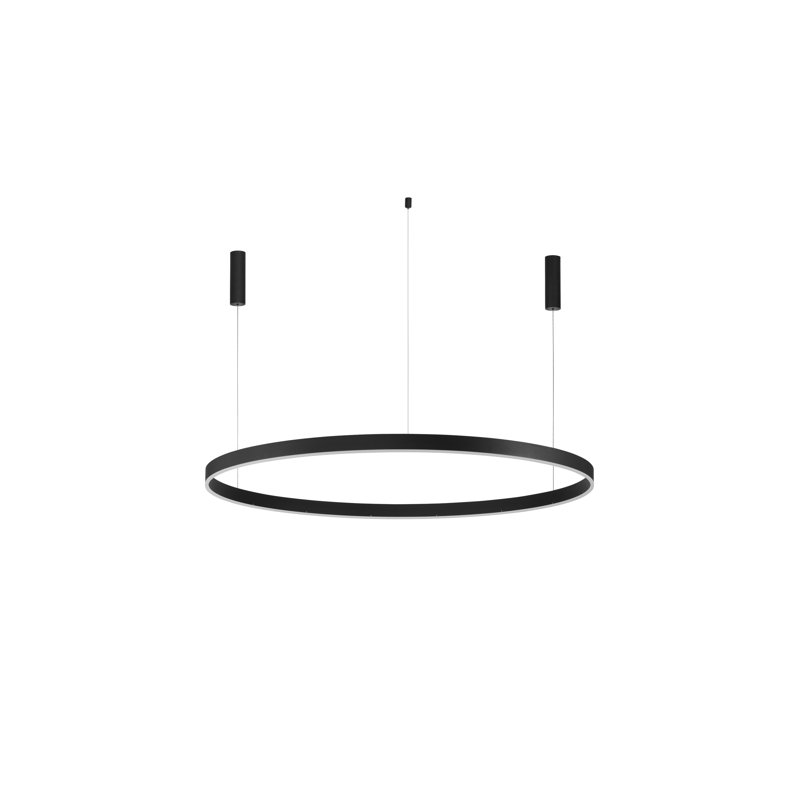 1 - Light Black LED Chandelier Pendant