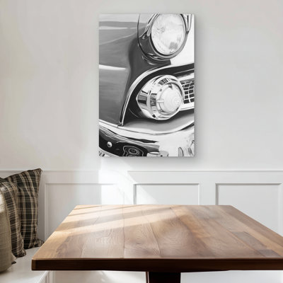 Beautiful Old Car Metal Print | Hobbies Transportation Decor