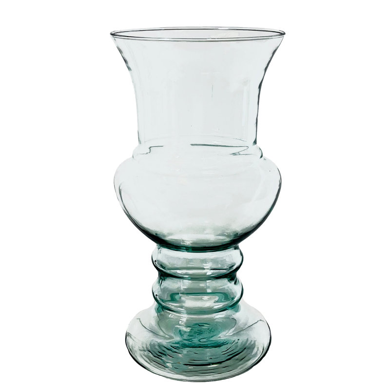 Delwayne Glass Table Vase 1, 13" H x 5.5" W x 5.5" D