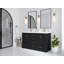 Boston 60 po X P 22 po Meuble-lavabo double en fer forgé-108469152