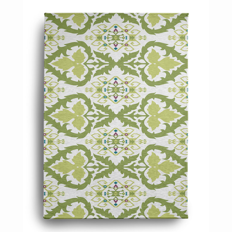 Chenille Ikat Indoor Rug