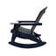 Chaise berçante d'extérieur en poly-87654871