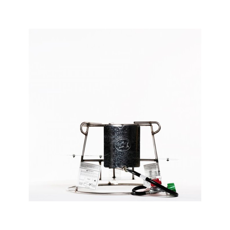 King Kooker 12? Stainless Steel Double Jet Cooker Package