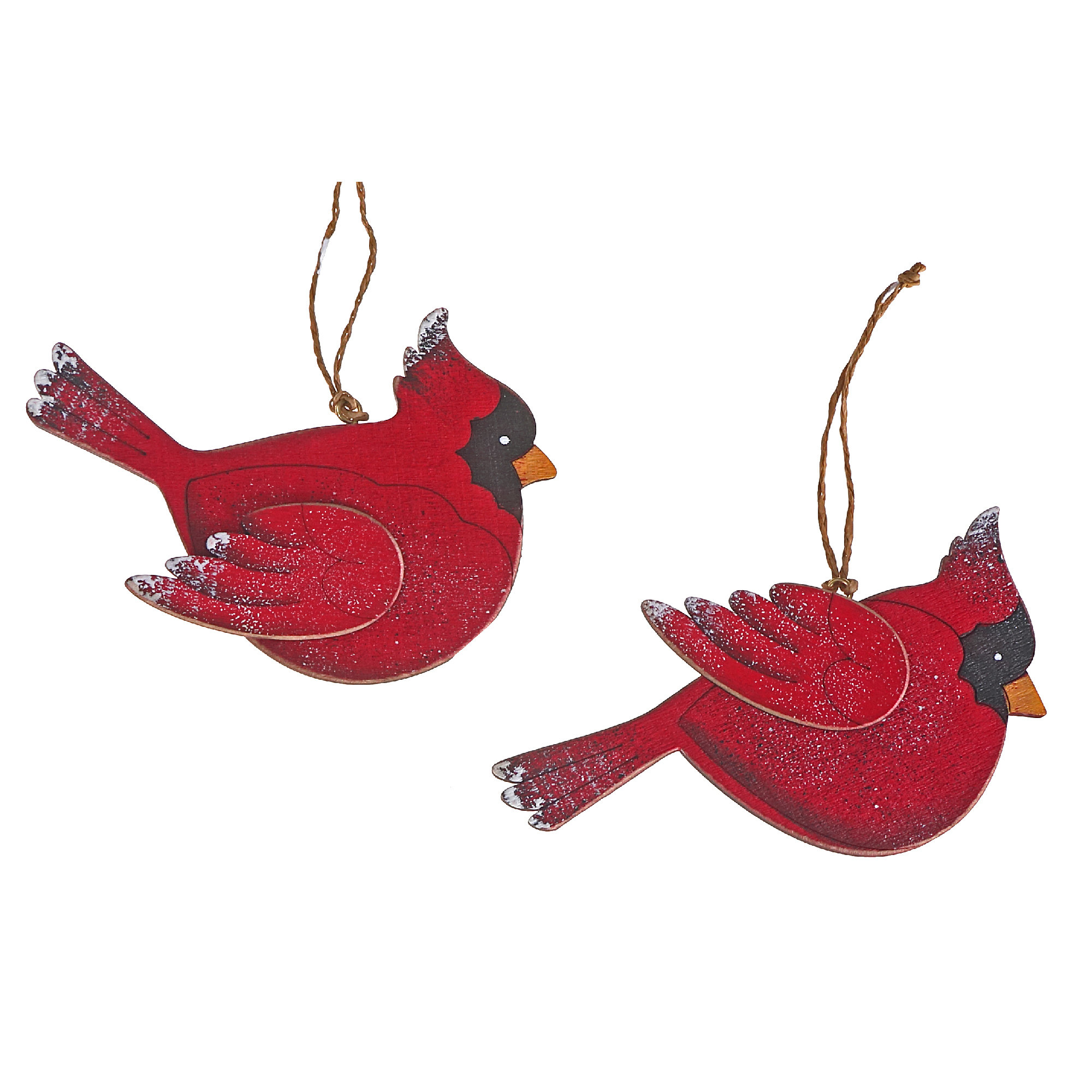 Cardinal ornaments deals