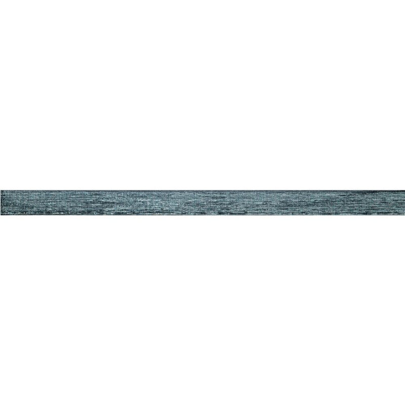 Carreau de doublure en verre brillant 1 po x 12 po Cosmos, Argent