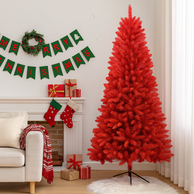 Arbre de Noël artificiel 6 pi avec 804 pointes - Accent décoratif audacieux
