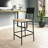 Counter Stool with Metal Frame-1355659055-1355659049