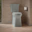 Grande cuvette de toilette allongée avec siphon à jupe Corbelle-90976604