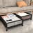 Nadelyn Underbed Storage Container with Wheels Dust Cover