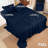 Full Sheet Set – 4 Piece Bed Sheets For Full Size Bed, Soft And Breathable Microfiber, Includes 1 Fitted Sheet, 1 Flat Sheet And 2 Pillowcases (Navy Blue)-124301978