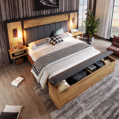 Upholstered Bed