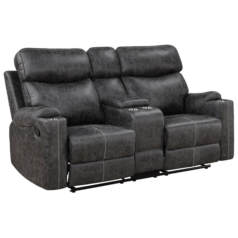MOTION LOVESEAT W/CONSOLE
