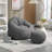 Soft Bean Bag Chair with Footstool Bean Bag Sofa Floor Sofa Floor Chair Large Bean Bag Chair-1634828980