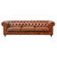 Paris Club Genuine Leather Chesterfield Sofa