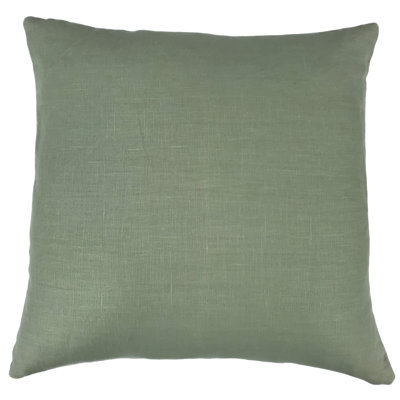 Square Linen Pillow Cover & Insert
