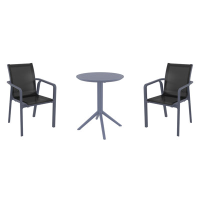 Farrah 24" Patio Bistro Set