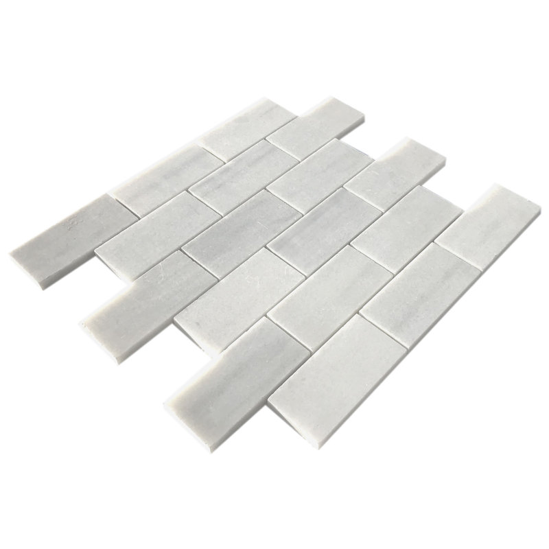 Naples 2" x 4" Marble Brick Joint Mosaic Wall & Floor Tile