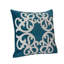 Housse de coussin carré Dery 20 x 20, velours vert double face rétro-122359331
