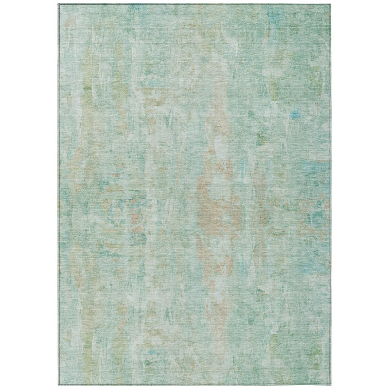 Machine Washable Indoor/Outdoor Chantille ACN2310 Abstract Rug, Rectangle 8' x 10'