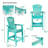 Cezalinda High Adirondack Chair with Table-1313953027