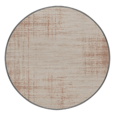 Machine Washable Abstract Gray Area Rug