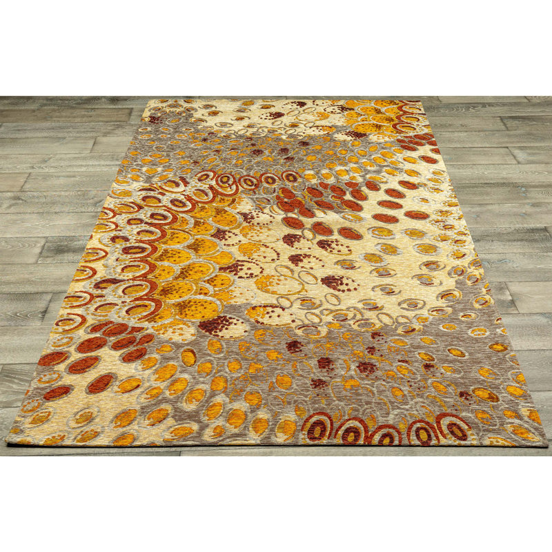 Sumaya Abstract Indoor Rug, Rectangle 5'2" x 7'7"