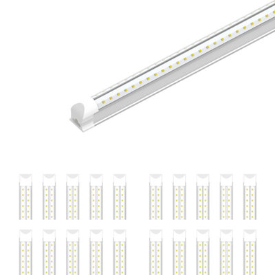 Éclairage de magasin 60 W à DEL intégré T8