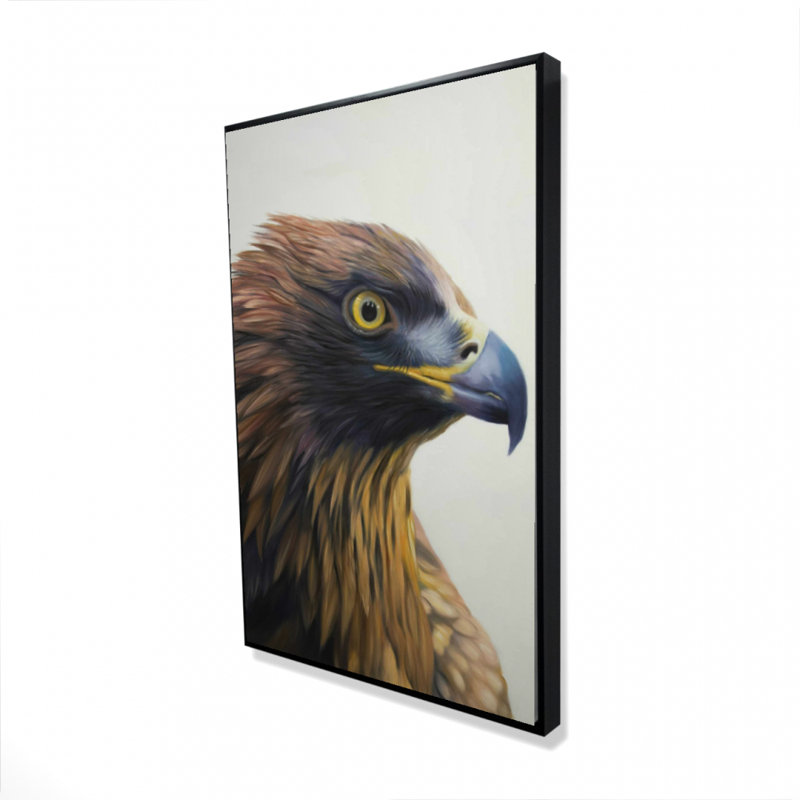 Brown-Headed Eagle Print On Canvas