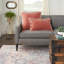 Housse et insert de coussin carré en coton-66016633