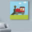 « cirque train i », art sur toile-33522471