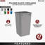 Poubelle (s) de remplacement en polymère Rev-A-Shelf-125267227-125267230