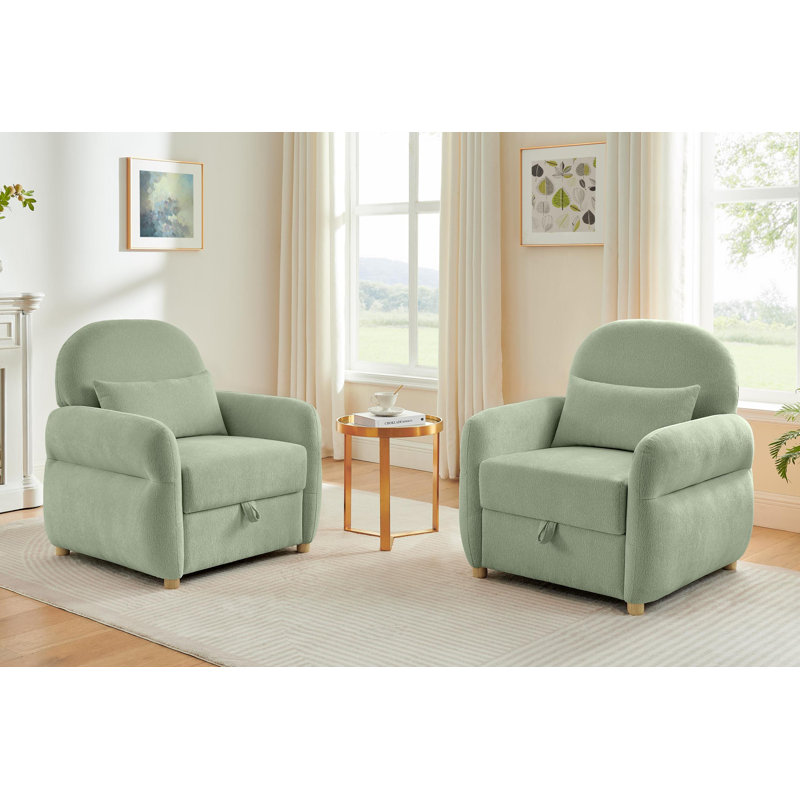 Fauteuil d'appoint 33 po, Turquoise
