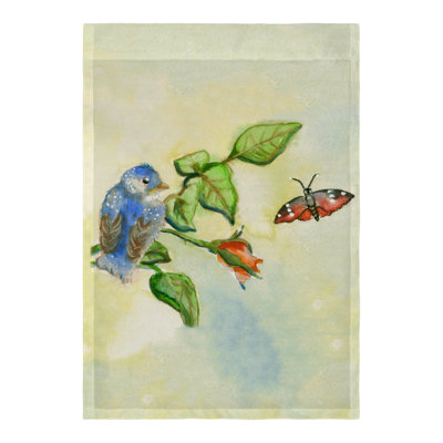 Bird Double Sided Polyester Animal Garden Flag