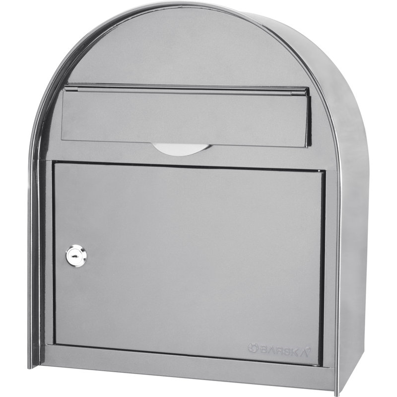 LOCKING WALL MOUNT MAILBOX (LARGE)