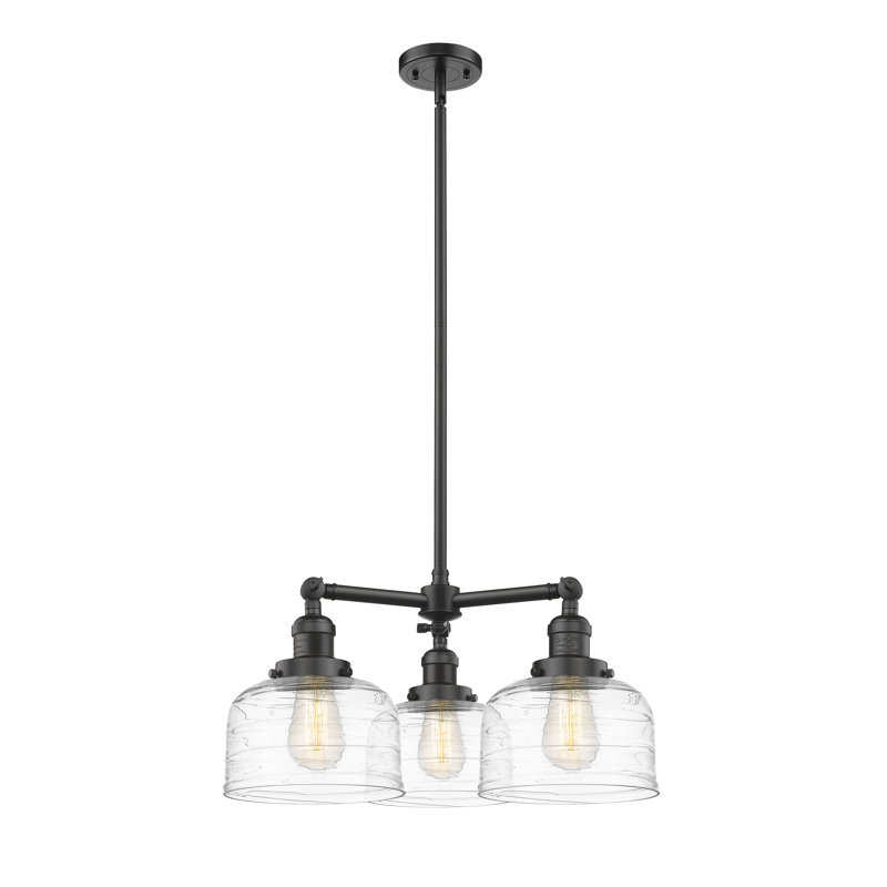 Alistar 3 - Light Dimmable Classic / Traditional Chandelier, LED, Polished Chrome