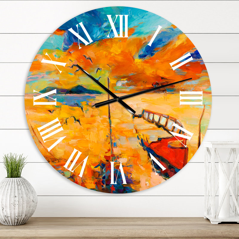 Horloge murale nautique et côtière, Petit