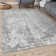 Carina Washable Rugs Striped Design in Grey