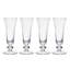 Mikasa Salerno Crystal Champagne Flute Glasses, 170ml