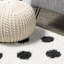Tapis blanc / gris à poils longs Colleps-1658482151