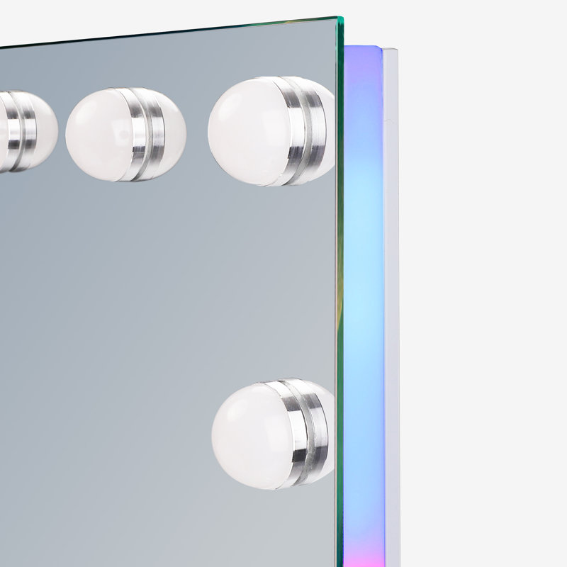 Aeman Rectangle Aluminium LED Mirror