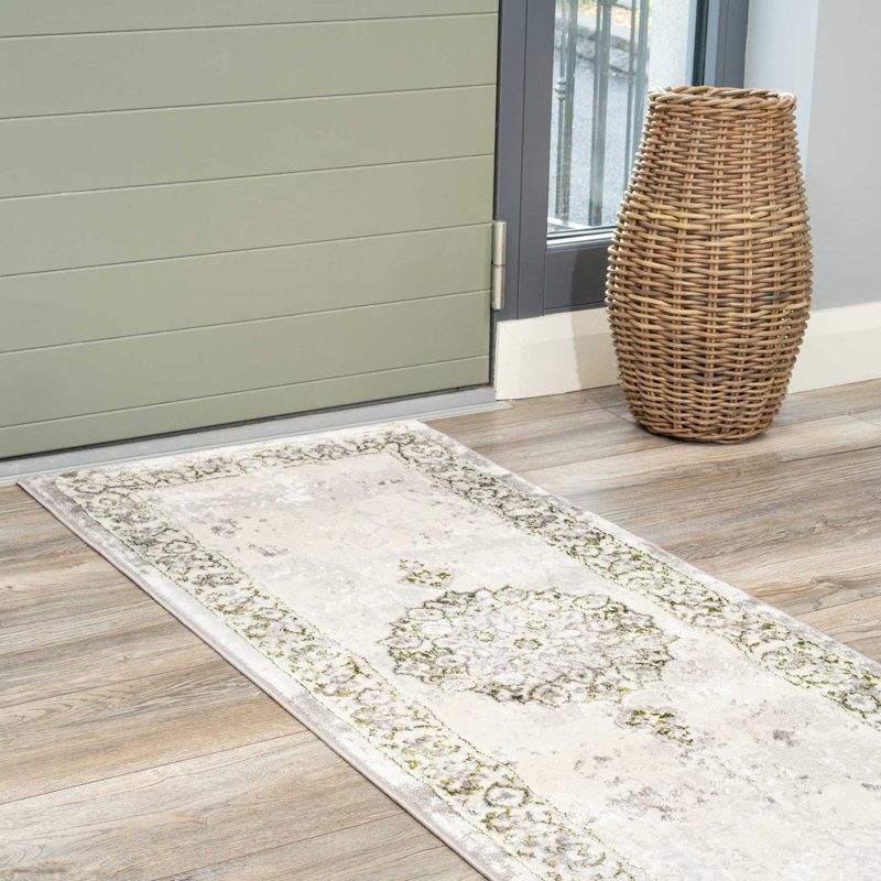 Hatton Abstract Area Rug, Runner 70 x 240cm